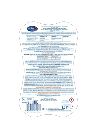 Activex Aktif Sıvı Sabun 1500 ML + 1 L + 500 ML