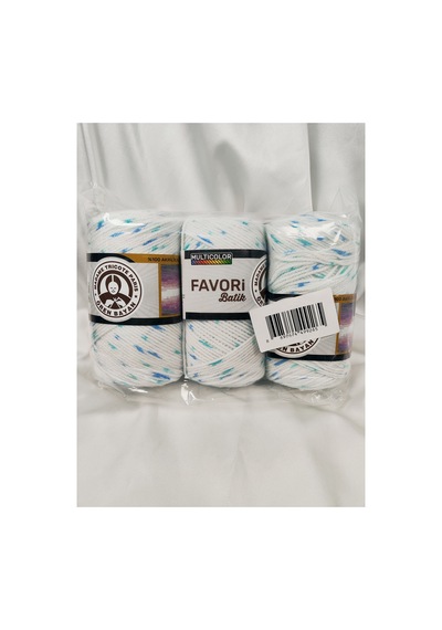 Favori Batik Benekli El Örgü İpi 3 Adet - Renk: T977
