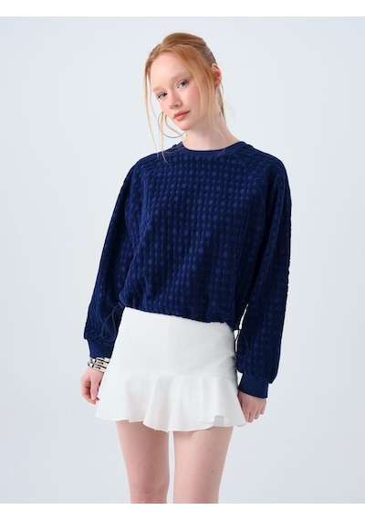 Loft Regular Fit Kadın Sweatshirt Lf2038512 Q1.v1 Lacivert