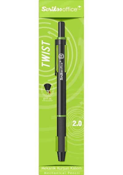 Scrikss Twist Versatil Kalem 2 Mm  Yeşil