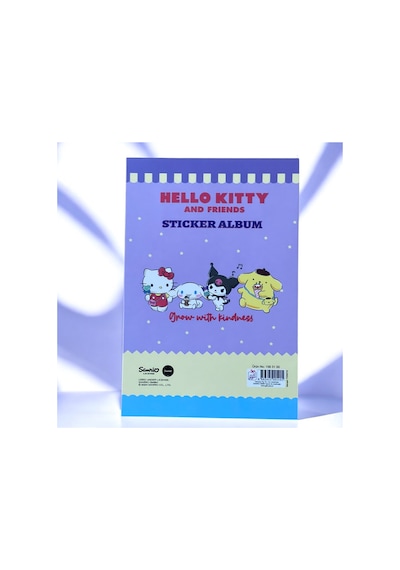 Bak Gel Al Mor Kapak Hello Kitty Sticker Albümü Hello Kitty Ve Dostları Sticker Defteri - Arkadaşlık Temalı K - Bgakuromi012 Çok Renkli