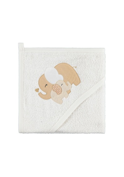 Civil Baby Filler Baskılı 75x75 Cm Havlu - Ekru Standart