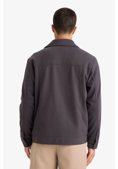 Defacto Polo Yaka Çıtçıtlı Mont F8504AX26SP