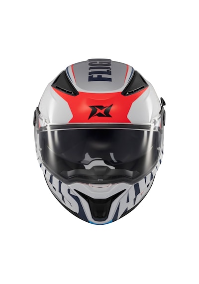 Axxis Panther SV A7 Full Face Güneş Vizörlü Ece 22.06R Motosiklet Kaskı Beyaz Parlak Mavi
