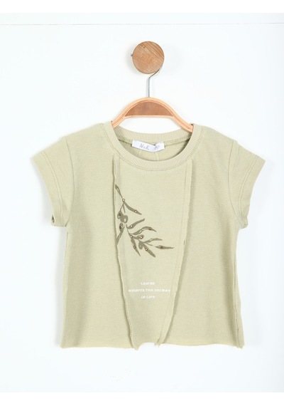 Xo Kids Kız Çocuk Tişort 4-8 Yaş 38510 Yeşil
