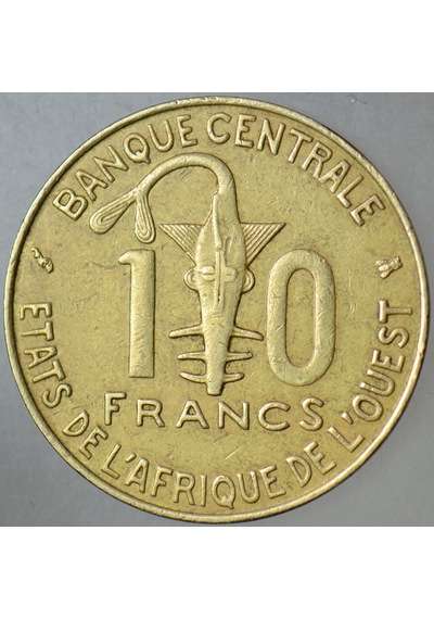 Batı Afrika Devletleri 10 Cfa Frank 1996.