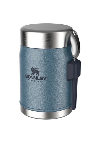 Stanley Classic Legendary Kaşıklı Yemek Termosu 0.4l Koyu Mavi