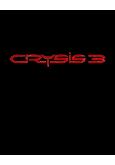 Zepplin Giyim Crysis Three Red Text Büyük Sırt Patch Yama
