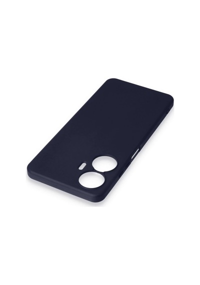 Realme C55 Kılıf First Silikon - Lacivert 0.2M-Çok Renkli