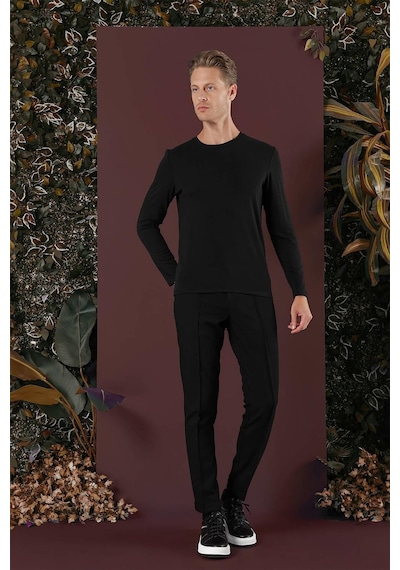Efor P 1130 Slim Fit Siyah Spor Pantolon Siyah Efor P 1130 Slim Fit Siyah Spor Pantolon Siyah