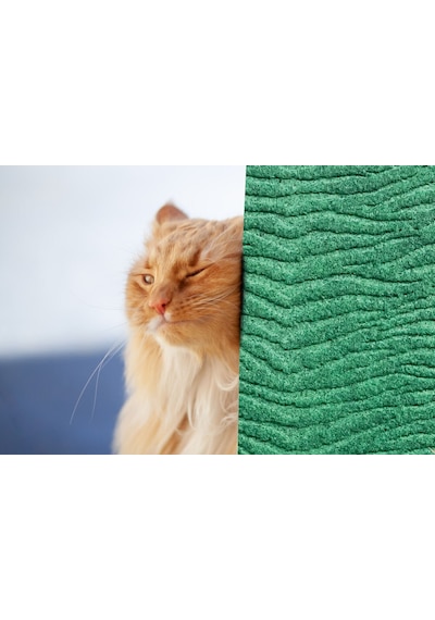 Tink 3d Kendinden Yapışkanlı Akustik Keçe Panel Duvar Kağıdı Desenli 52x98 Cm 10 Adet 5 M² Yeşil