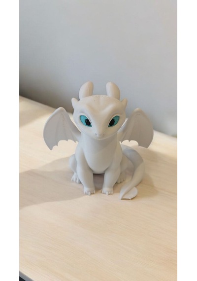 Ejderhanı Nasıl Eğitirsin Işığın Öfkesi Beyaz Ejderha 15 Cm