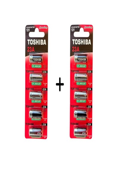 Toshiba 23a 12v Alkalin Pil 5'li Paket- 2 Adet Erpilsan Elektronik