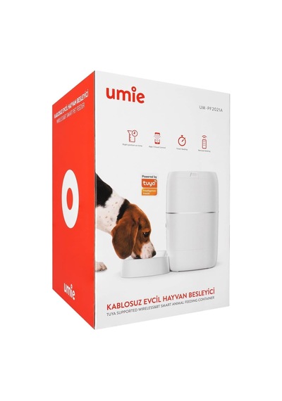 Tr Otomatik Akıllı Mama Kabı Wifi Uzaktan Kontrol Hayvan Dostlarınız İçin