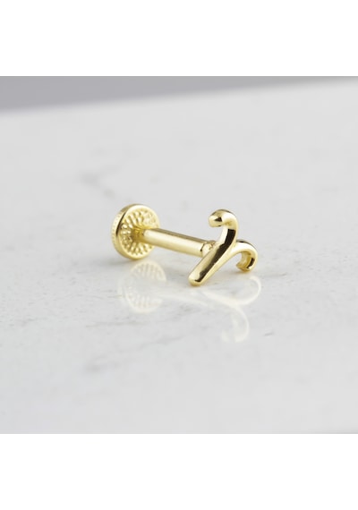 Glorria Altın Koç Burcu Tragus Piercing Çok Renkli