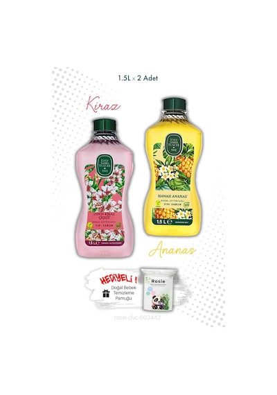 Hawaii Ananas Ve Japon Kiraz Çiçeği Sabun 1.5l Eyüp Sabri Tuncer Ve Rosıe