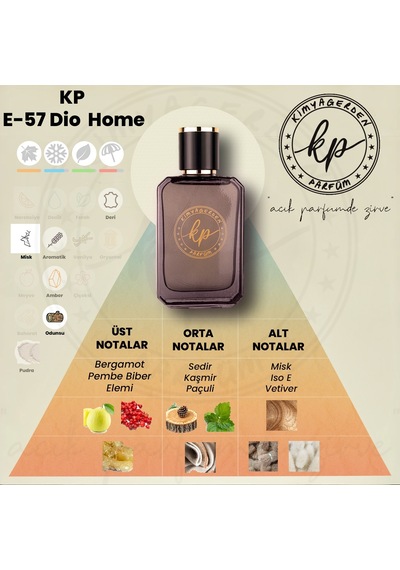 KP E-57 Erkek Parfüm EDP 50 ML