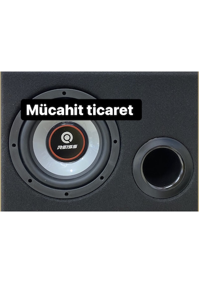 Reıss Audıo Rs-ux8 20cm Subwoofer 600wat 150rms Kabinli Bass