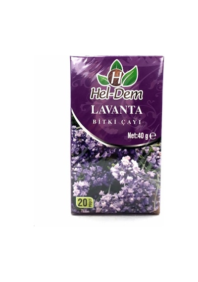 Hel-Dem Lavanta Bitki Süzen Poşet Çay 20 x 2 G