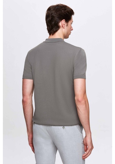 D's Damat Ds Damat Slim Fit Haki Rayon Triko T-shirt 2hf069421001m Haki