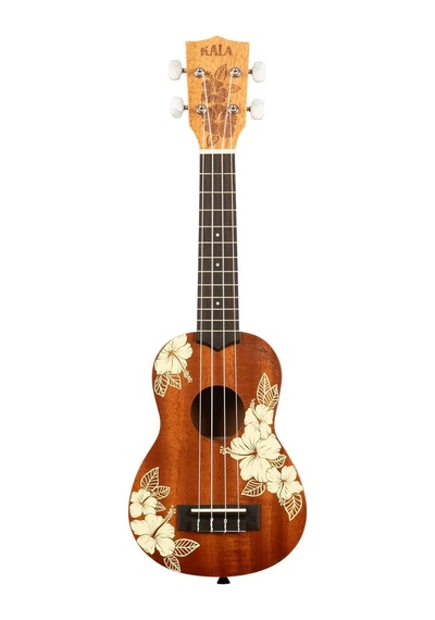 Kala Hibiscus Maun Soprano Ukulele