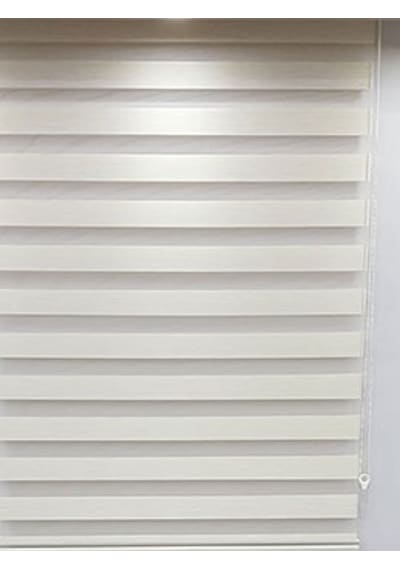 Krem Zebra Perde Krem