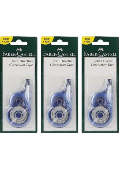 Faber Castell Şerit Düzeltici 5 Mm X 12 M 12 Adet