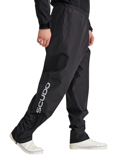 Scudo Peru Siyah Alt Motosiklet Yağmurluğu - 3xl