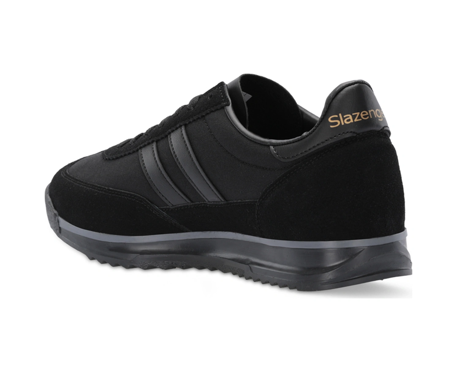 Slazenger Oklahoma Kadın Siyah / Siyah Günlük Spor Ayakkabısı Siyah / Siyah