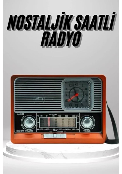 Home Nostaljik Vintage Radyo Taşınabilir Bluetooth Bağlantılı Hoparlör Radyo