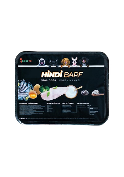 Barftr Hindi Barf Köpek Maması 16 x 500 G