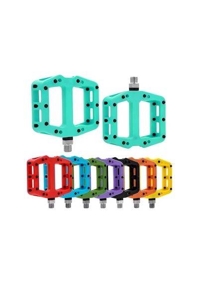 Brıvıga Kırmızı Nylon Gövdeli, Cnc İşlemeli Cr-mo Akslı, 3 Kapalı Rulmanlı Pedal 101x113mm