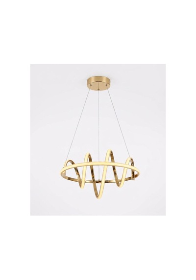 Helix Kumandalı Modern Gold Sarkıt 3 Renk Ledli