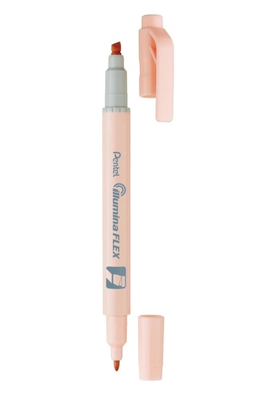 Pentel Marker Kalem İllumina Flex Pastell Orange Slw11p-fe Turuncu