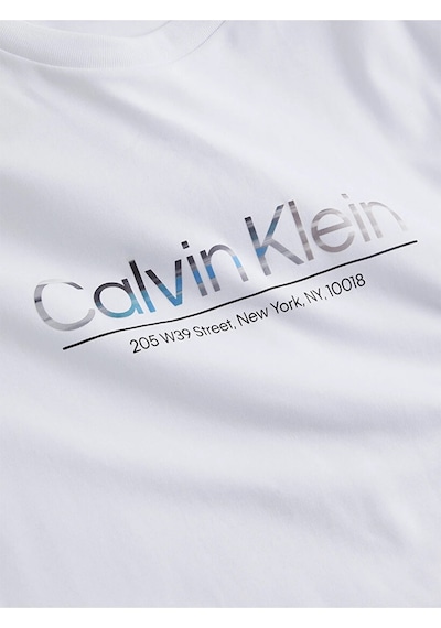 Calvin Klein Calvın Kleın Erkek T-shırt K10k111133-yaf Beyaz