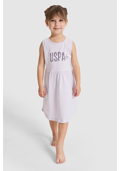 U.s. Polo Assn. Kız Çocuk Lila Pijama Takım 50327335-vr034