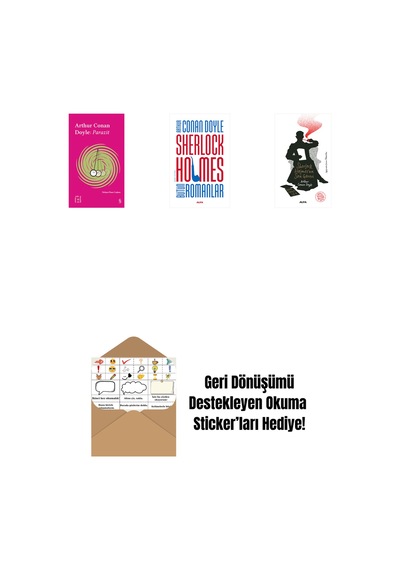 Everest Açıkhava 37 - Parazit + Sherlock Holmes - Bütün Romanlar Ciltli + Sherlock Holmes'un Son Görevi + Okuma Sticker'ları