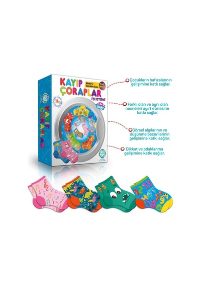 Crcl018 Kayıp Çoraplar, Çok Renkli
