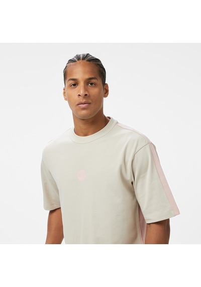 Unıted4 Erkek Krem/pembe T-shirtmısawa Bej