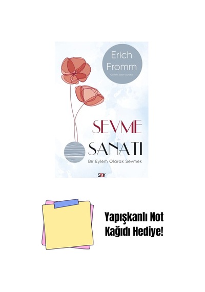 Sevme Sanatı Modern Kapak + Yapışkanlı Not Kağıdı