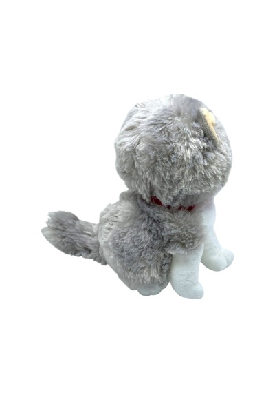 20 Cm Oyuncak Miyavlayan Sesli Peluş Kedi Çok Renkli