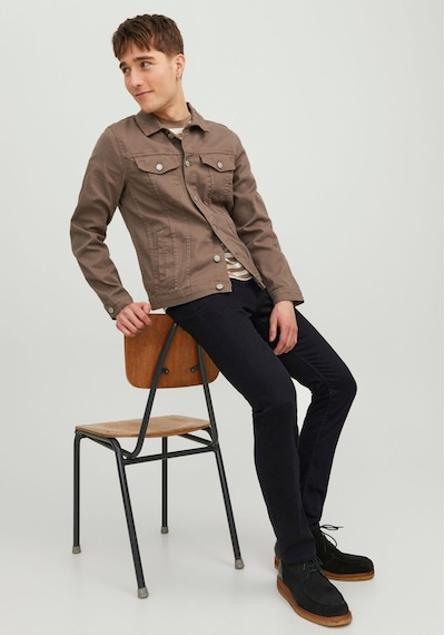 Jack & Jones Glenn 046 Slim Jean 12113450 Black Denim Siyah - Mavi