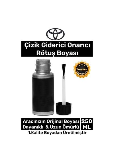 Özel Üretim Suya Dayanıklı Toyota Marka Uyumlu Çizik Taş Izi  Onarıcı 250ml Oto Rötuş Boya