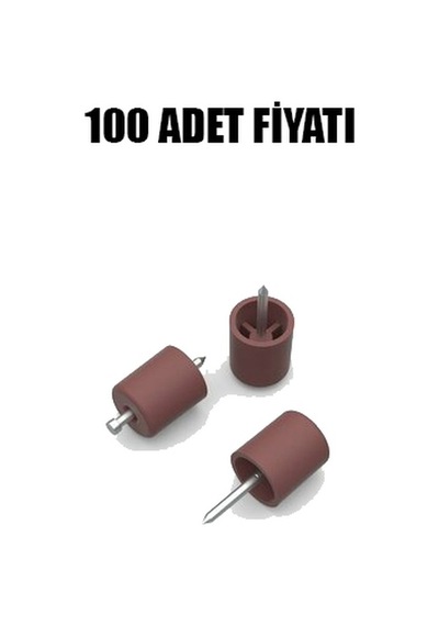 Pls. Çivili Raf Pimi Kahve 100 Adet Kahverengi
