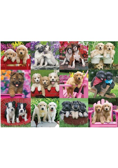 Ravensburger 500 Parça Puzzle Köpek Yavruları 146598