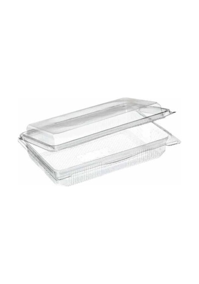 1000 Gram Sızdırmaz Baklava Kabı 10 Adet 11 X 18 Cm