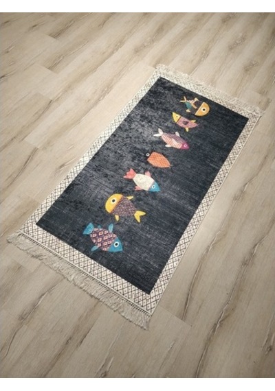 Yamalı Home Style Deri Taban M1516-80X150 Çok Renkli