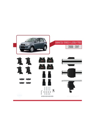 Daihatsu Terios 2 J200/f700 2006-2017 Arası İle Uyumlu Ace-4 Ar