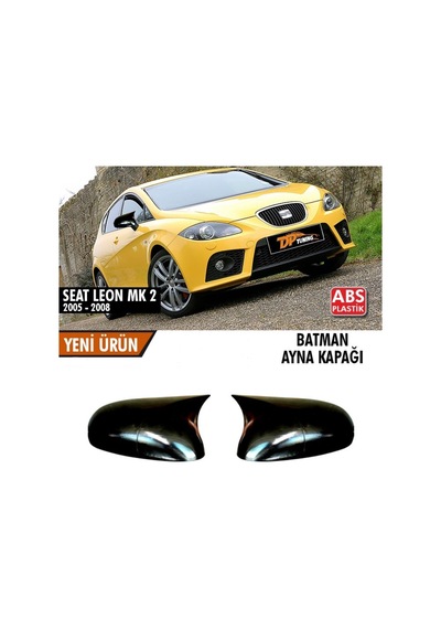 Seat Leon Mk 2 Makyajsız Kasa Yarasa Ayna Kapak 2005-2008 Piano B
