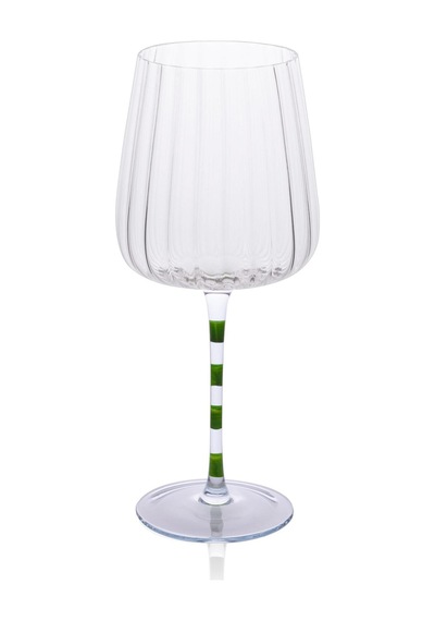 The Mia Şarap Kadehi Mor Yeşil 500 Ml Çok Renkli